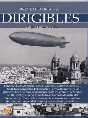 cover image of Breve historia de los dirigibles